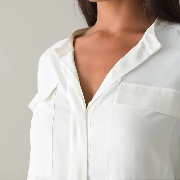 WHBM Long-Sleeve Soft Shirt - Picture 3 of 7